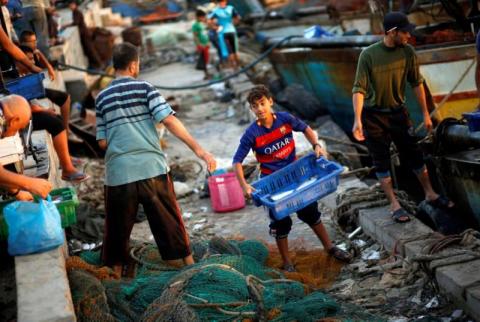 أسواق غزة خالية من الأسماك الطازجة!