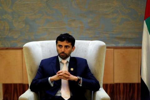 وزير الطاقة الإماراتي سهيل بن محمد المزروعي. تصوير: رويترز. الإمارات تريد اتفاق تعاون غير محدد الأجل بين أوبك والمستقلين