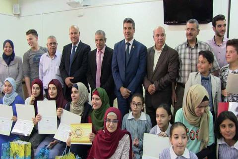 بنك القدس يكرّم الطلبة الفائزين في مسابقة SABRI
