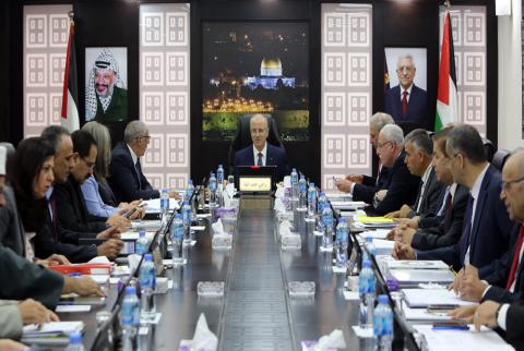 جانب من جلسة مجلس الوزراء-تصوير معن خليفة مجلس الوزراء يصادق على الاستراتيجية الوطنية للشمول المالي