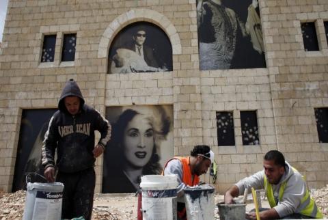 صورة توضيحية-عمال بناء في مدينة روابي-أرشيف وكالات الاحصاء: ارتفاع مؤشر أسعار تكاليف البناء خلال العام الماضي
