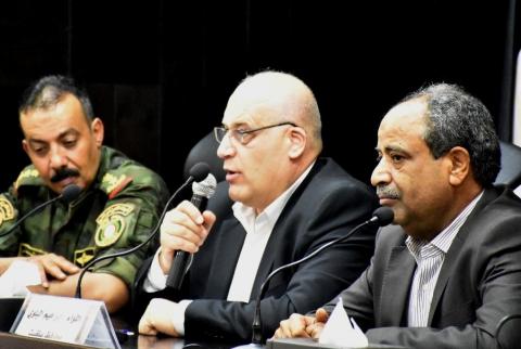 جانب من اللقاء وزير العمل: نعمل على تعديل عدد من القوانين والتشريعات