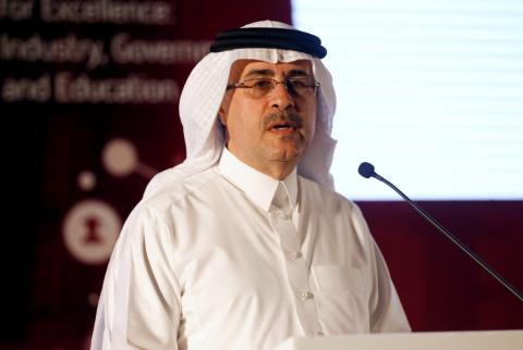 أمين الناصر الرئيس التنفيذي لأرامكو السعودية في صورة من أرشيف رويترز. الرئيس التنفيذي لأرامكو: الشركة باتت بعد الهجمات أقوى من ذي قبل