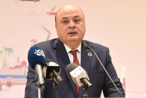محافظ سلطة النقد عزام الشوا يلقي كلمته خلال افتتاح المؤتمر الشوا يؤكد اهتمام سلطة النقد والجهاز المصرفي في الالتزام بالقيم