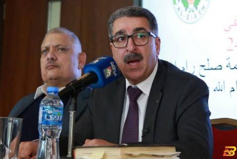 رئيس بلدية رام الله موسى حديد ورئيس بلدية البيرة عزام اسماعيل المحكمة تبرأ رئيسي بلديتي رام الله والبيرة