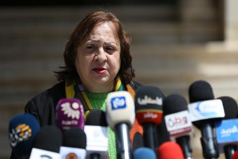 وزيرة الصحة: تسجيل 9 حالات تعافٍ في ضواحي القدس والخليل
