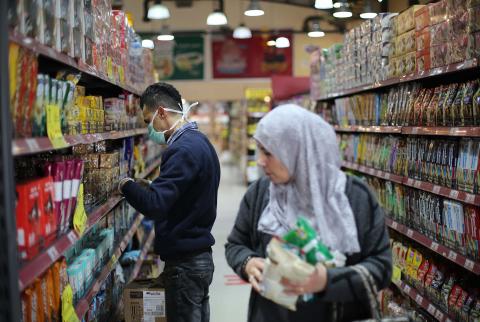  ارتفاع طفيف بنسبة 0.03% في مؤشر أسعار المستهلك خلال آب