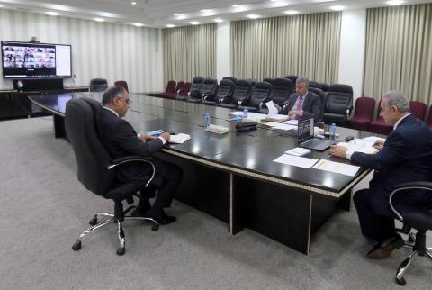 جانب من الجلسة الحكومة تقرر وضع الإطار الناظم لوقف التعديات على الأراضي الزراعية