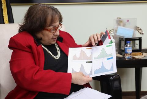 وزيرة الصحة توضّح سبب تأخر وصول اللقاحات إلى فلسطين