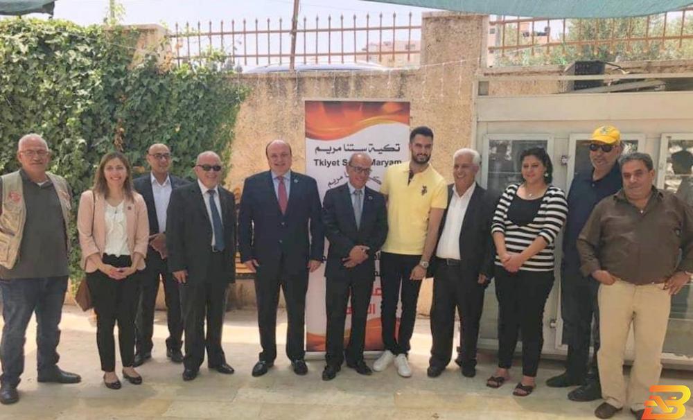 جانب من زيارة تكية ستنا مريم في بيت لحم محافظ سلطة النقد يزور محافظة بيت لحم