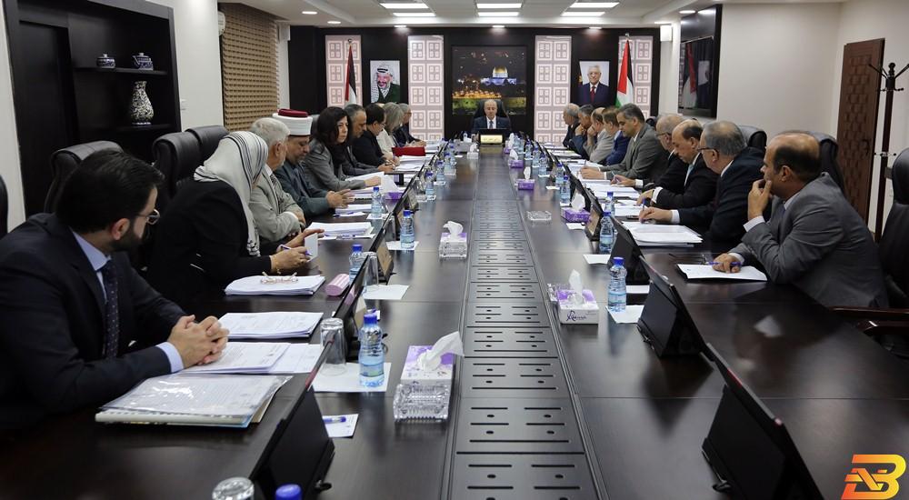 جانب من جلسة الحكومة-تصوير معن خليفة الحكومة تكلف وزيرة الاقتصاد البدء بالتحضير لإجراء انتخابات الغرف التجارية
