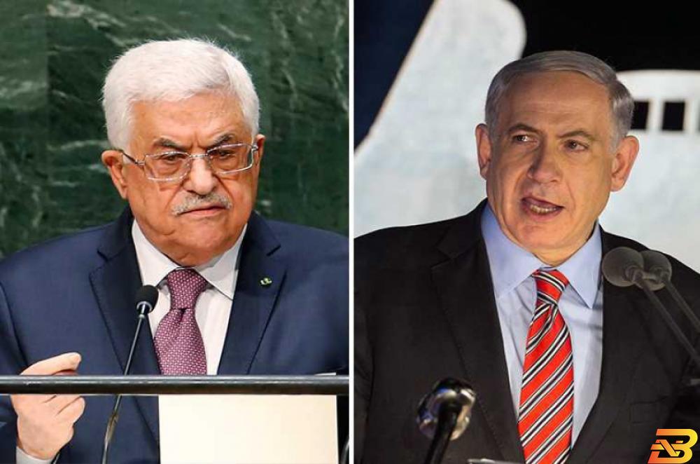 رئيس الوزراء الإسرائيلي بنيامين نتنياهو والرئيس الفلسطيني محمود عباس-أرشيف وكالات الرئاسة الفلسطينية: اقتطاع إسرائيل أموالا من عائدات الضرائب بمثابة إعلان حرب