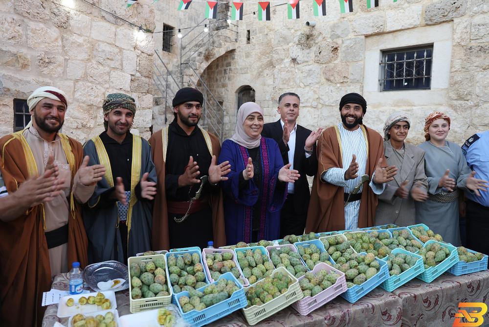 جانب من افتتاح المهرجان-تصوير حذيفة سرور افتتاح مهرجان ’الصبر’ الأول في نعلين