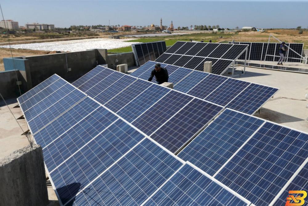 إطلاق مشروع تأمين الطاقة في غزة من خلال الطاقة الشمسية بآلية القرض الدوار