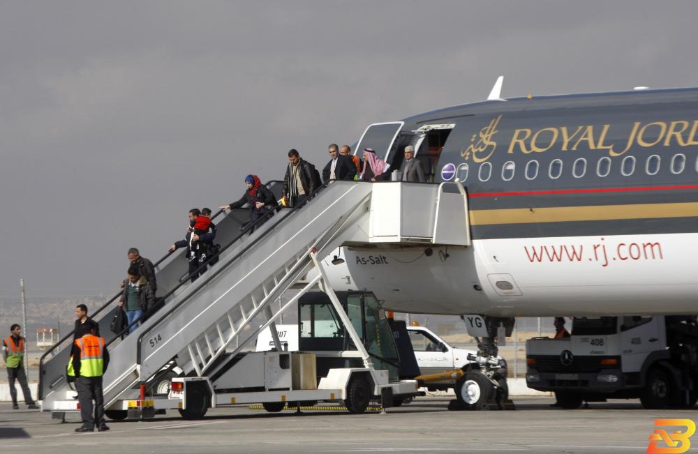 نمو أعداد المسافرين عبر مطار الملكة علياء الأردني 5.5% في 9 أشهر