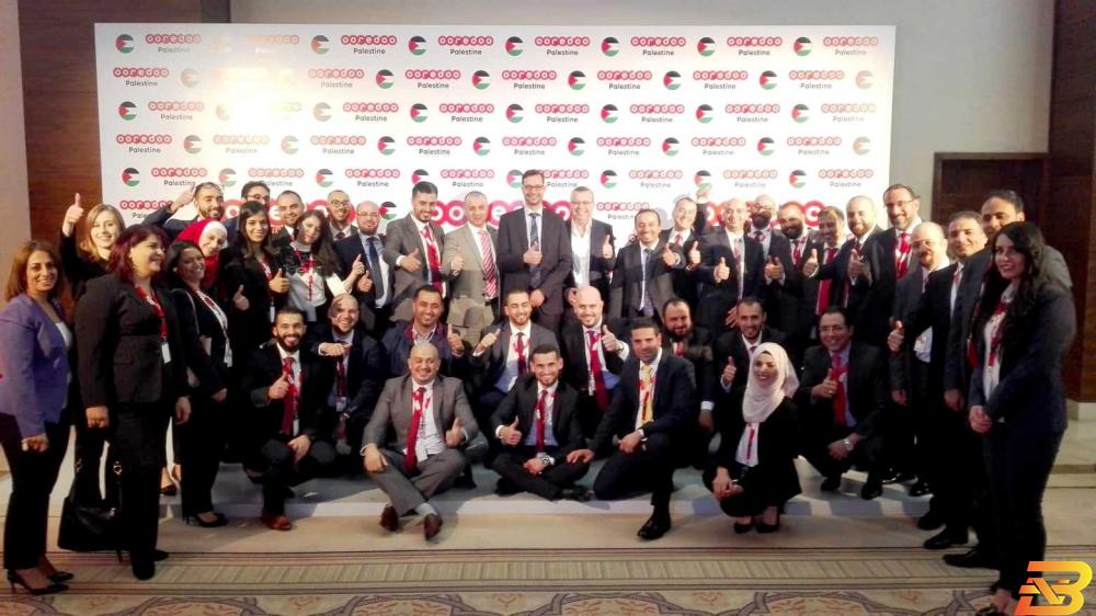 جانب من الحفل رسميًا-الوطنية موبايل أصبحت ’Ooredoo فلسطين’