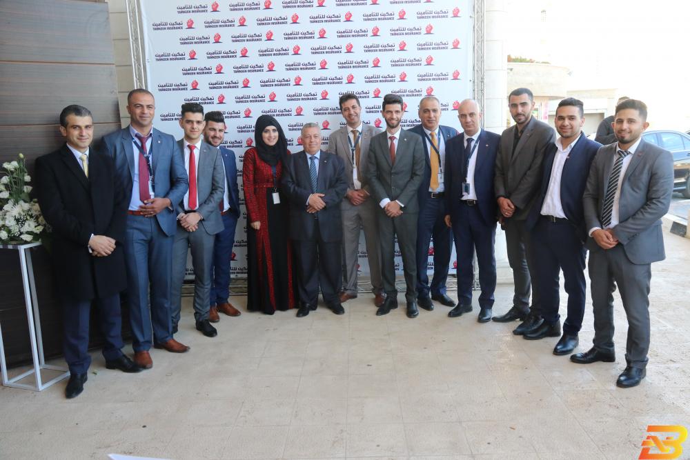 جانب من حفل الافتتاح ’تمكين للتأمين’ تحتفل بافتتاح فرعها في مدينة دورا