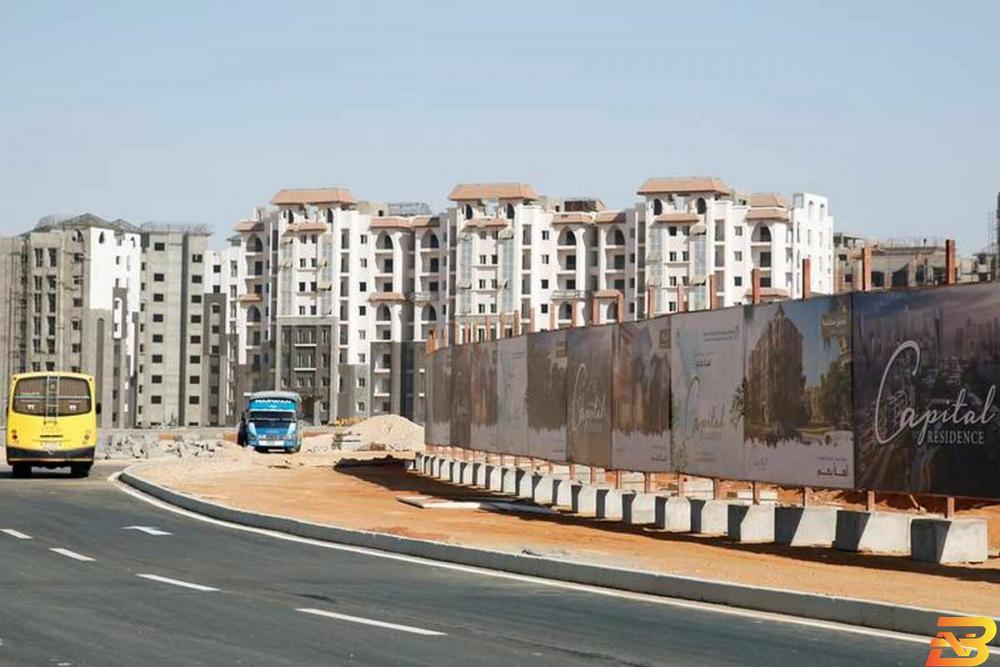 منطقة سكنية في العاصمة الادارية الجديدة في مصر-رويترز مصر تدبر 1.2 مليار دولار من بنك صيني لتمويل قطار كهربائي للعاصمة الإدارية