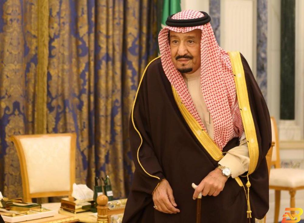 العاهل السعودي الملك سلمان في الرياض يوم 14 يناير كانون الثاني 2019. صورة لرويترز من ممثل لوكالات الأنباء ملك السعودية يدشن مشاريع تنموية جديدة بقيمة 8 مليارات دولار