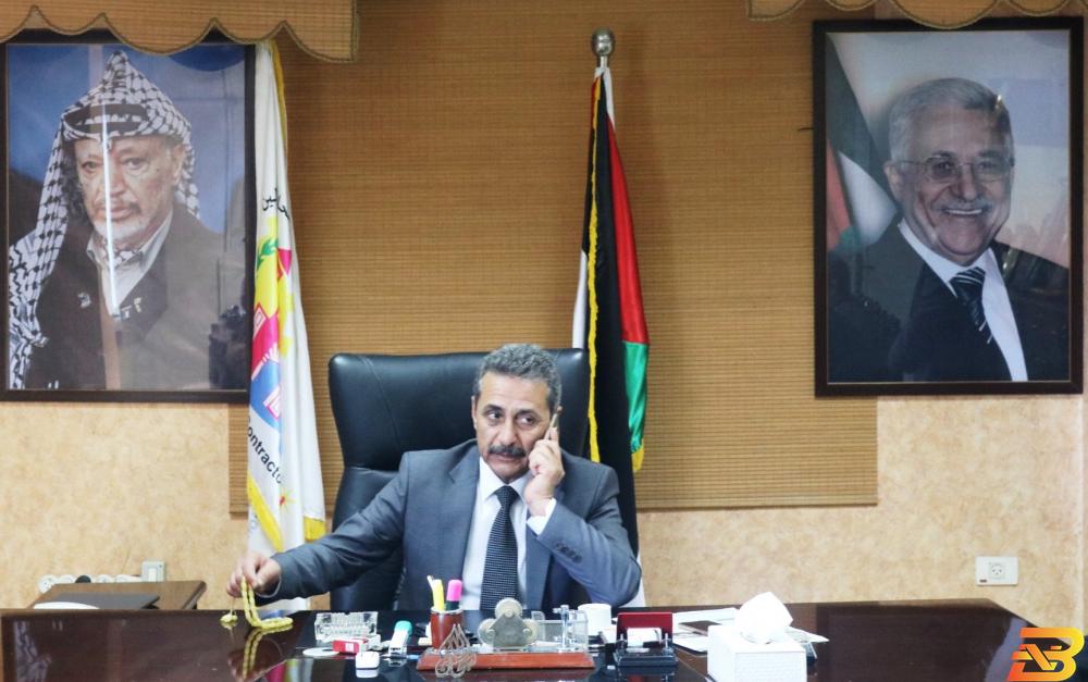 رئيس اتحاد المقاولين الفلسطينيين أسامة كحيل غزة: اتحاد المقاولين يحذر من خطورة إغلاق المزيد من شركاته