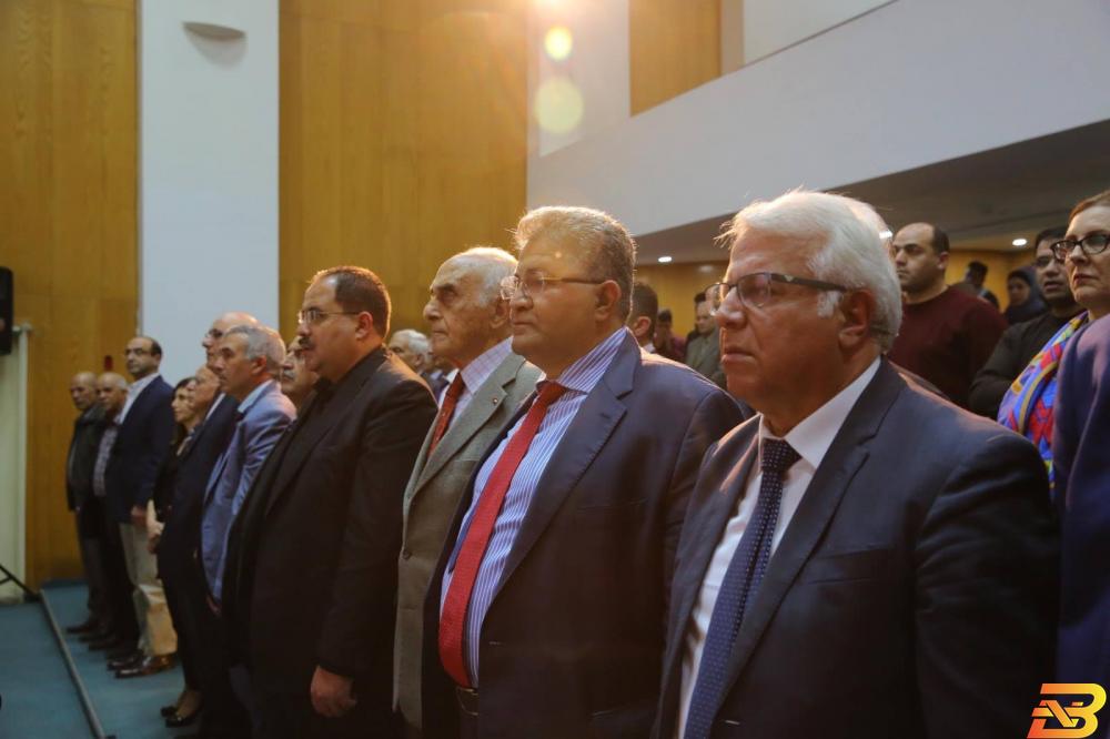 جانب من الحفل جامعة القدس تحتضن حفل صندوق ووقفية القدس السنوي لدعم الطلبة المقدسيين