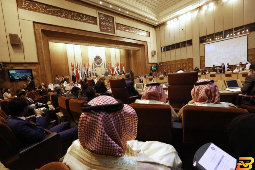 الوفد السعودي خلال الاجتماع-تصوير أسوشيتدبرس وزراء الخارجية العرب يؤكدون الالتزام بتفعيل شبكة أمان مالية لدعم موازنة دولة فلسطين