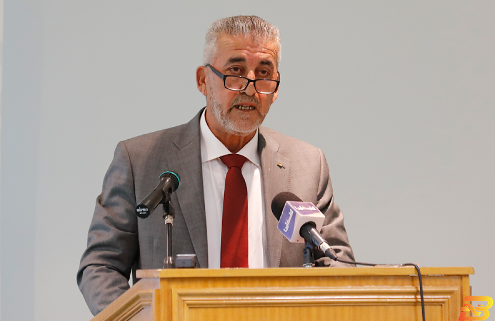 وزير الحكم المحلي مجدي الصالح-تصوير وفا الصالح يوعز للهيئات المحلية بتقديم تسهيلات مالية بشأن تسديد الرسوم لموظفي القطاع العام