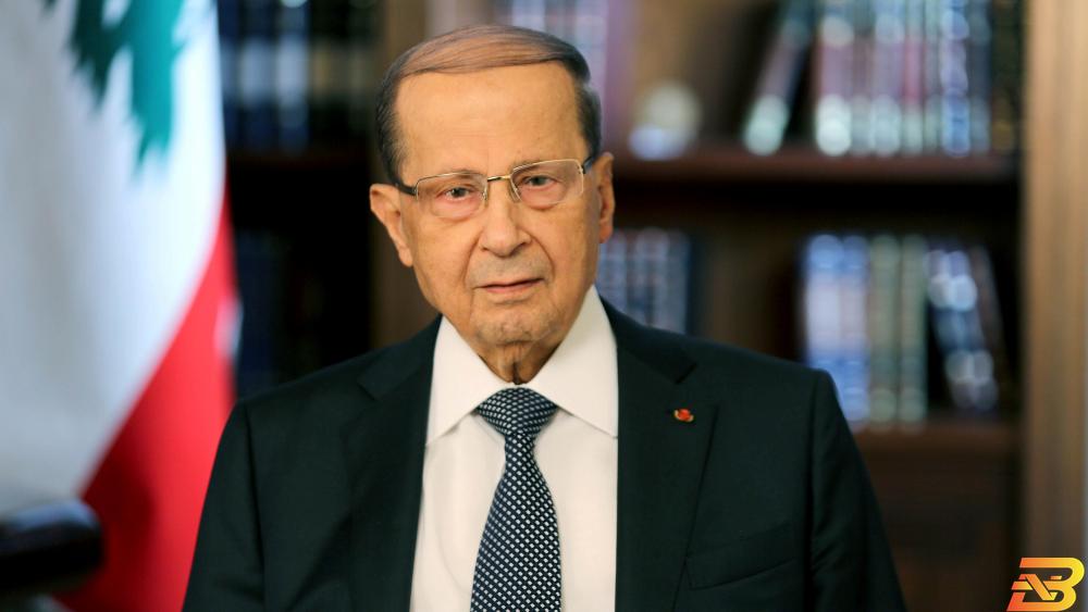 الرئيس اللبناني ميشال عون- صورة لرويترز من ممثل لوكالات الأنباء. رئيس لبنان يحث على ’التضحية’ مع مناقشة تخفيضات الميزانية
