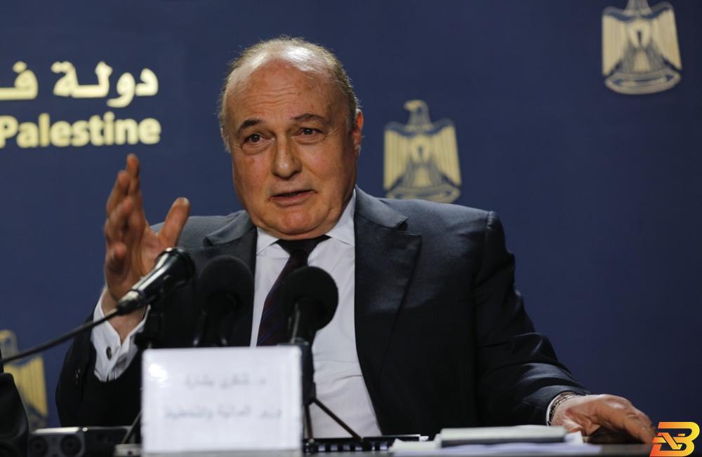 وزير المالية شكري بشارة وزير المالية يلتقي نظيره الاسرائيلي بالقدس