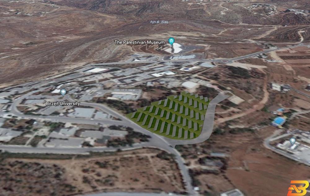 مخطط المحطة جامعة بيرزيت توقع اتفاقية بناء محطة طاقة شمسية