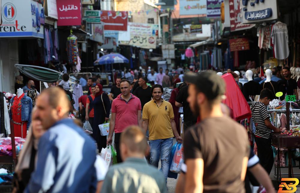 أسواق نابلس-أرشيف وفا عشية العيد-حملات لمقاطعة الأسواق والمنتجات الإسرائيلية