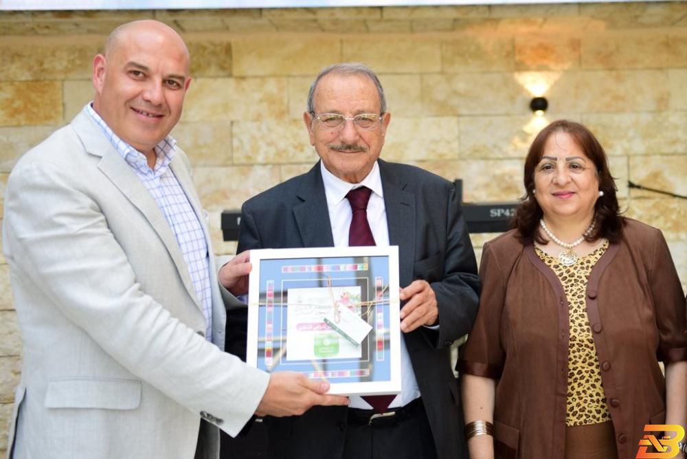 جانب من تكريم بنك القدس-الراعي الذهبي للإفطار بنك القدس يرعى الإفطار السنوي لجمعية أصدقاء جامعة بيرزيت