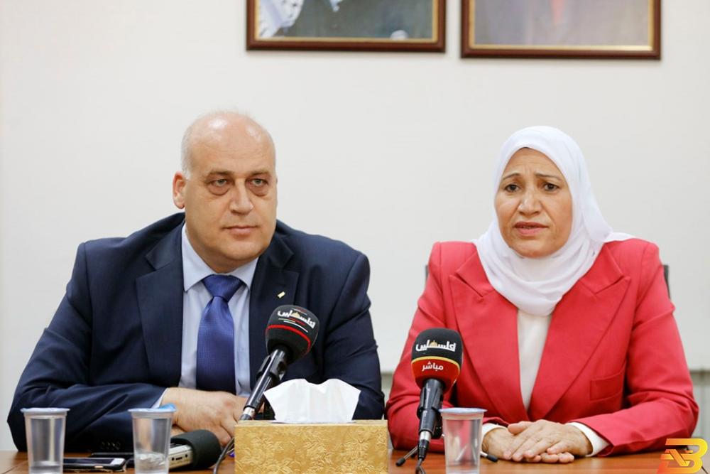 جانب من إطلاق الحملة وزير العمل: لن نتساهل مع أي منشأة لا تطبق الحد الأدنى للأجور