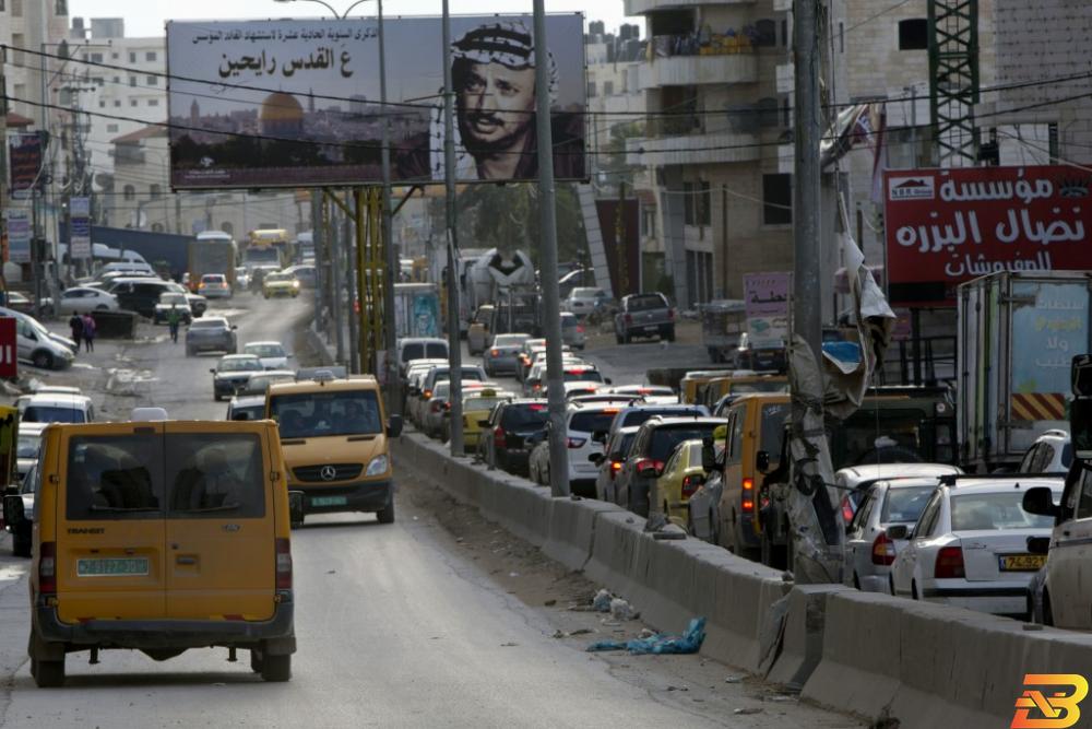 أزمة طريق قلنديا-أرشيف وكالات البدء بإعادة تأهيل طريق قلنديا الأسبوع المقبل