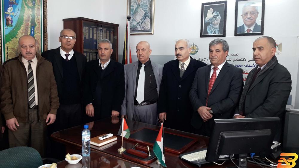 جانب من توقيع الاتفاقيات بكدار توقّع اتفاقية لإنشاء ثلاث مدارس جديدة في غزة