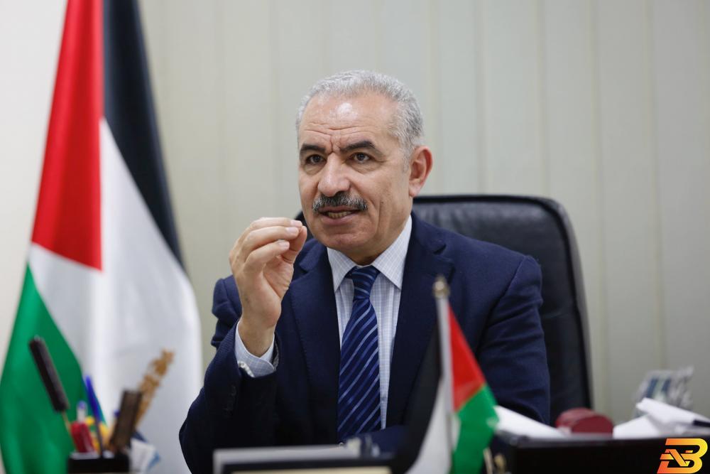 رئيس الوزراء محمد اشتية اشتية: التنسيق مع الأردن لإغلاق الجسور قريبا