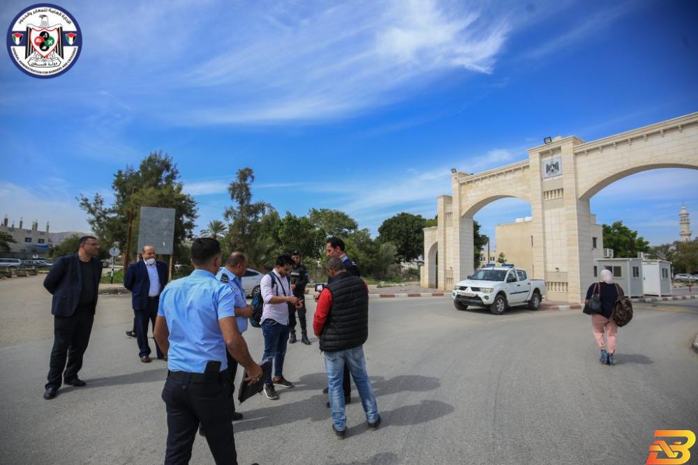 مدخل استراحة أريحا إغلاق الجسر أمام المغادرين حتى إشعار آخر
