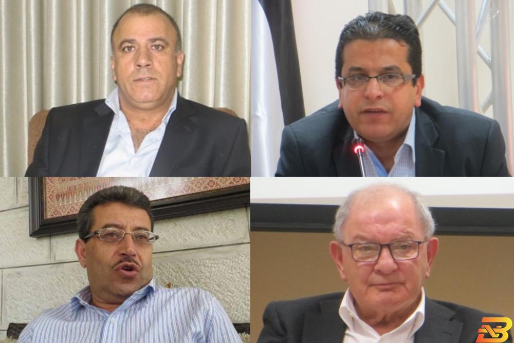 المتحدثون في تقرير صحيفة الحياة الجديدة-شاكر خليل وناصر قطامي، ماهر المصري ونصر عبد الكريم صندوق دعم المشاريع الصغيرة...آلية عمل ما زالت غير واضحة