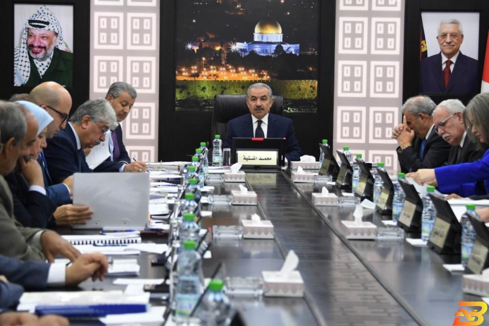 مجلس الوزراء الفلسطيني مجلس الوزراء يصادق على تخفيض أسعار الكهرباء