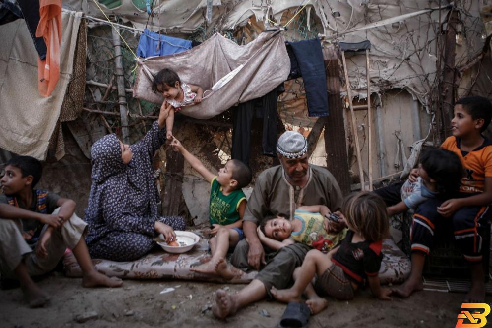صورة توضيحية-أحوال معيشية صعبة في قطاع غزة-تصوير وكالات التنمية الاجتماعية: 385 مليون شيقل مساعدات نقدية للأسر الفقيرة في غزة