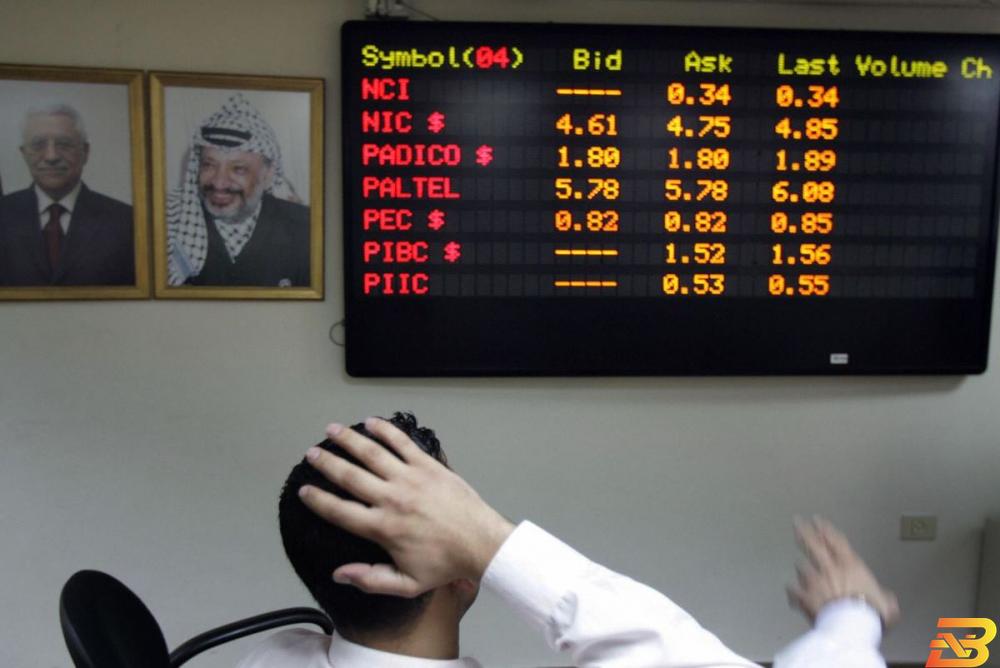بورصة فلسطين-أرشيف وكالات البورصة في أسبوع: ’مؤشر القدس’ ينخفض بنسبة 4.28%