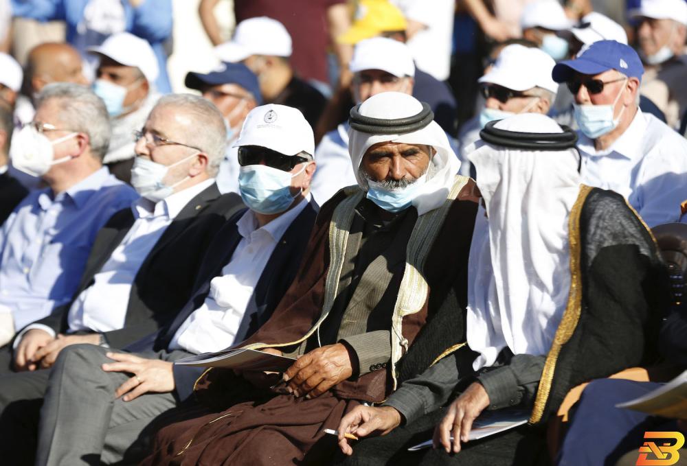 جانب من المشاركين في المؤتمر-تصوير وفا الحكومة تعلن عن حزمة مساعدات تنموية للأغوار