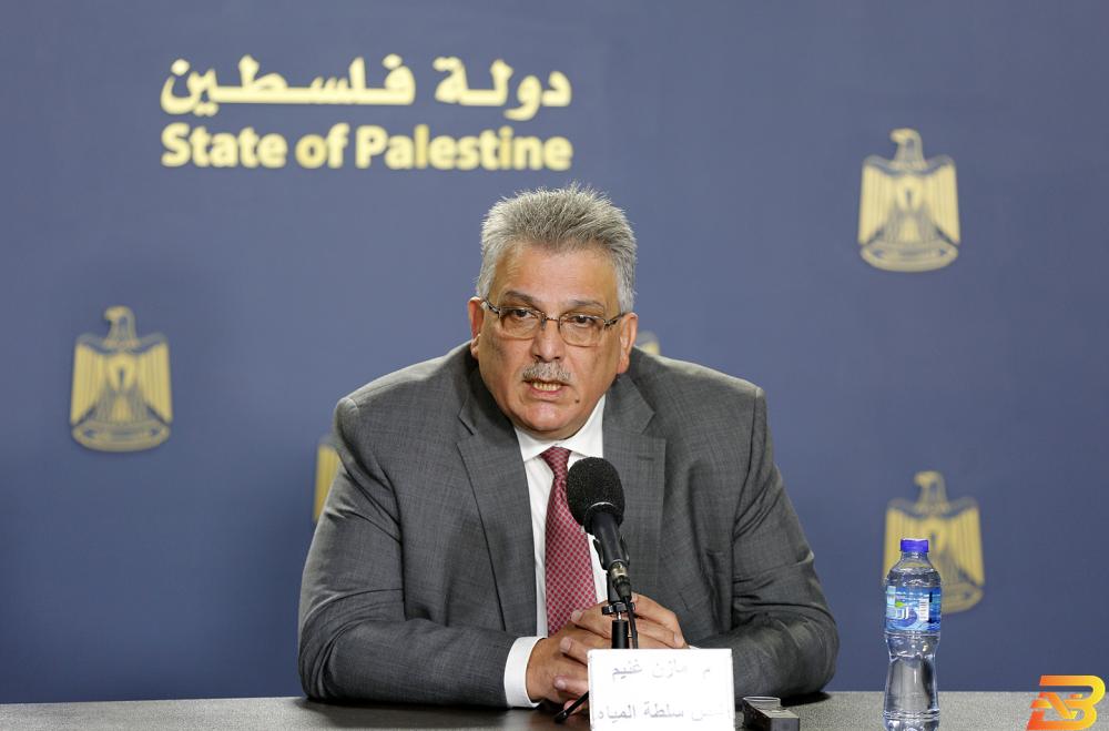 رئيس سلطة المياه مازن غنيم غنيم: الحكومة الاسبانية ترصد مليون يورو لمحطة التحلية