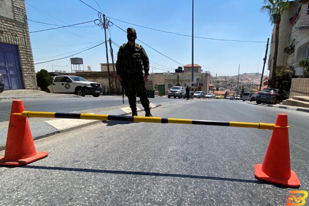 الأجهزة الأمنية تغلق بيت لحم-تصوير وفا ’ابقوا في منازلكم’...ابتداءً من الجمعة ولـ5 أيام