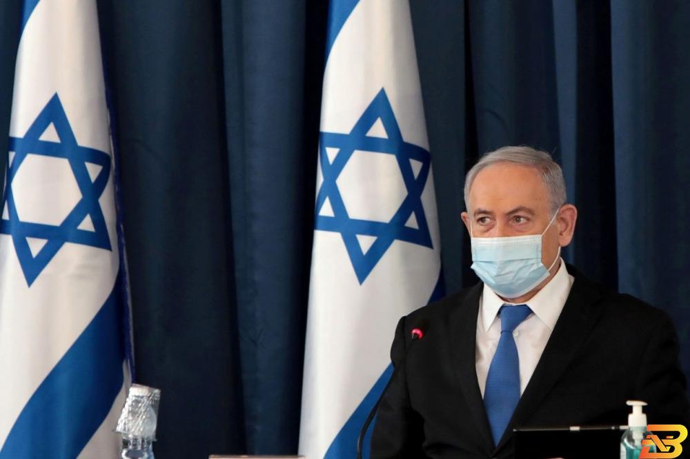 رئيس الوزراء الإسرائيلي بنيامين نتنياهو يتحدث في القدس يوم الخامس من يوليو تموز 2020. صورة من ممثل لوكالات الأنباء. نتنياهو يتعهد بمزيد من الإنفاق على الرعاية الاجتماعية مع تفاقم أزمة كورونا