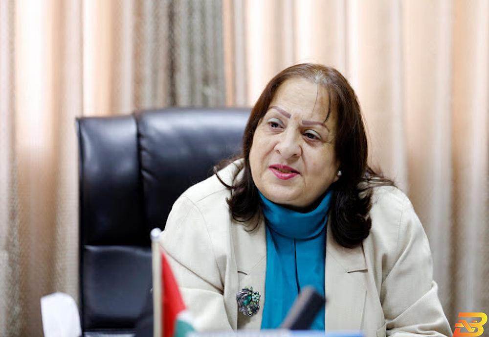 وزيرة الصحة مي الكيلة وزيرة الصحة: اللجنة الوزارية إلى غزة الأسبوع المقبل