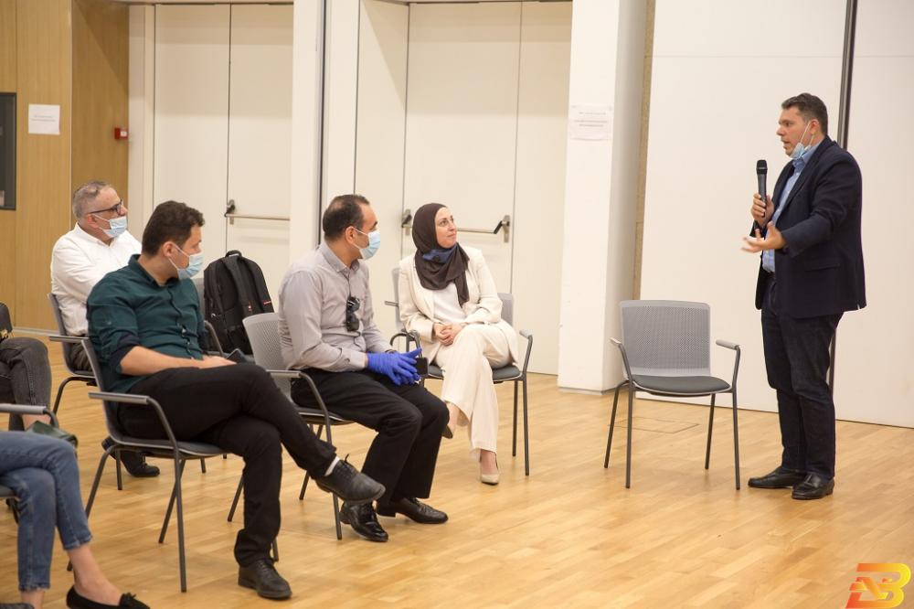 جانب من اللقاء دروسوس تعقد اللقاء الختامي لمتدربي برنامج ’من الفكرة إلى السوق’