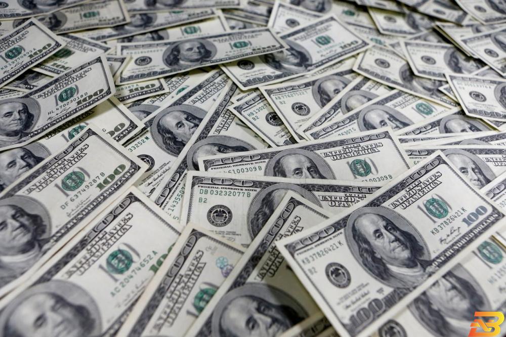 أوراق نقدية من عملة الدولار-تصوير رويترز ودائع العملاء في البنوك تقترب من 14 مليار دولار