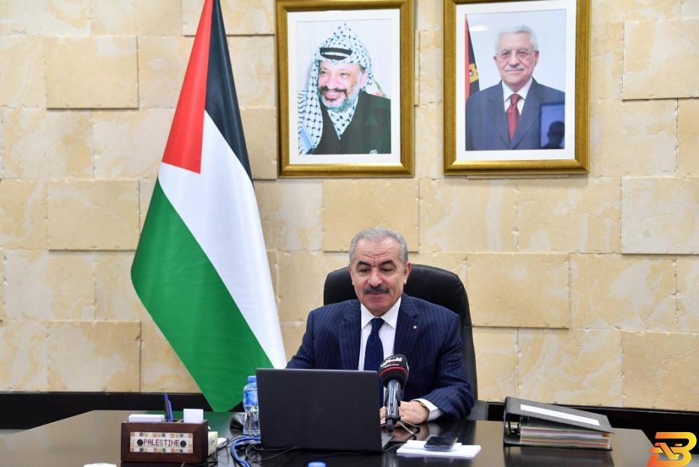 رئيس الوزراء محمد إشتية اشتية: نأمل أن يكون هذا العام الأخير للتوجيهي بهذا الشكل
