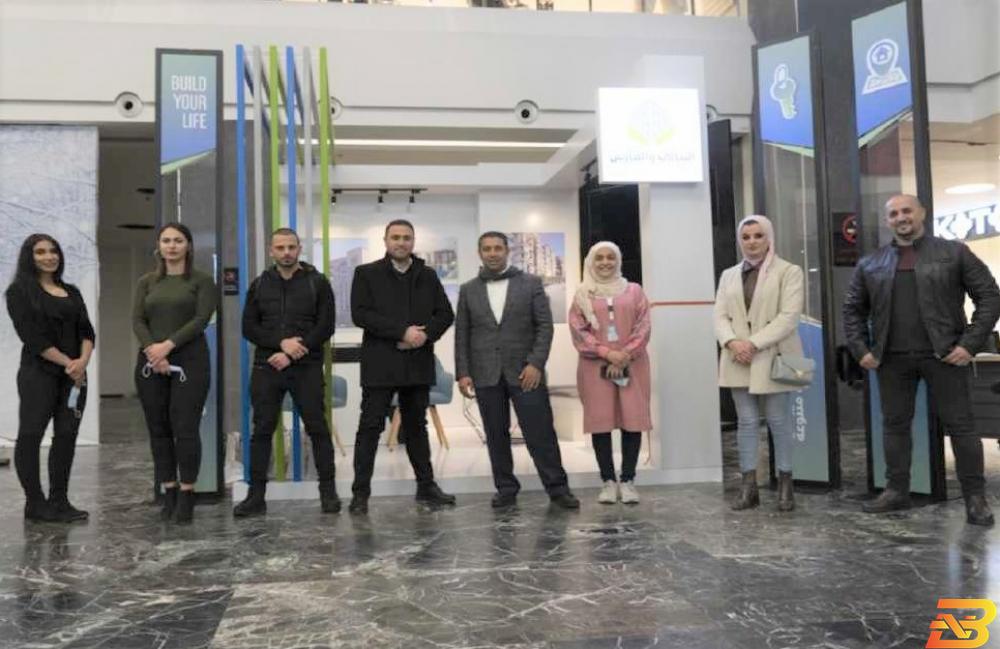 جانب من افتتاح الجناح شركة النبالي والفارس للعقارات تفتتح جناحها في لاكاسا مول